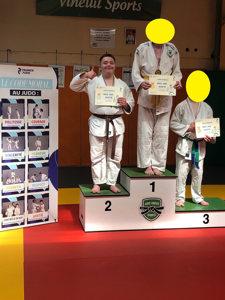Judo adapté à Vineuil (41) !