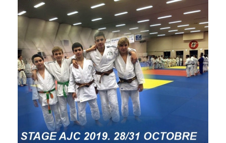 Stage AJC 28/31 octobre !
