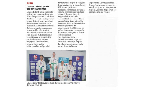 Presse. Louise dans le NR !