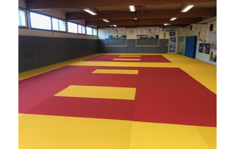 NOUVEAU TATAMI AU DOJO D'ARDENTES !
