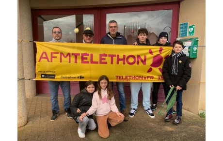 6 décembre. Téléthon !