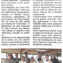 L'inclusion par le judo !